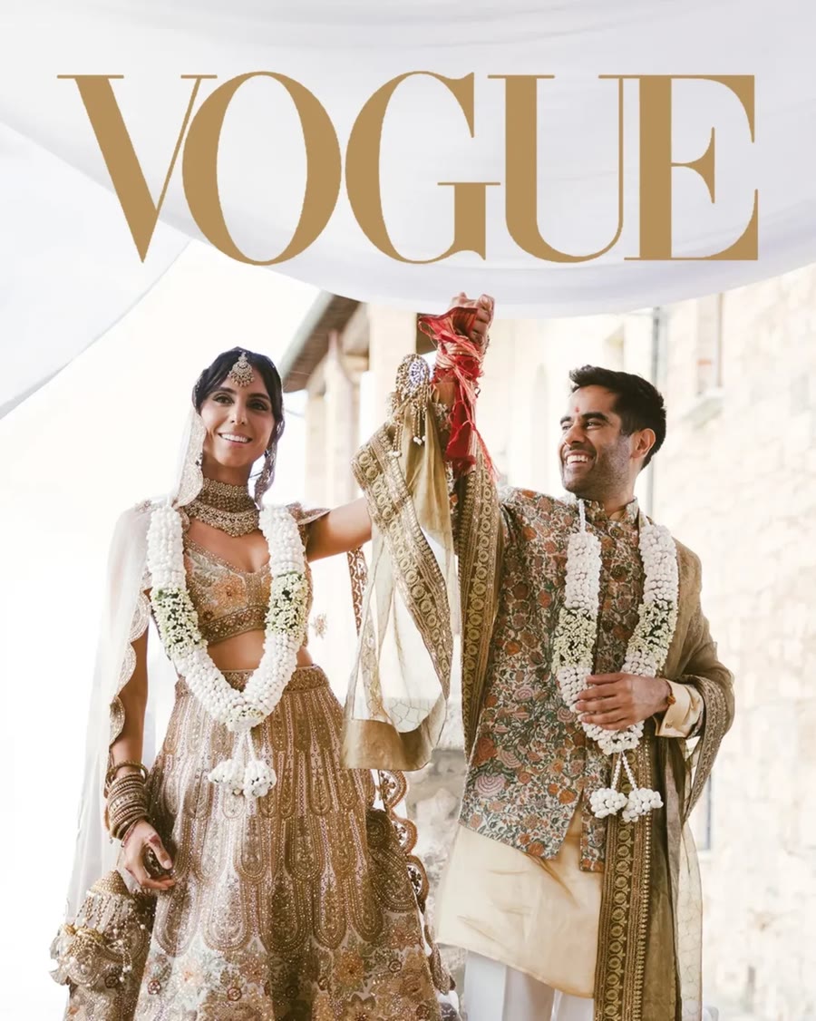 The Vogue UK article on the Val d'Orcia wedding